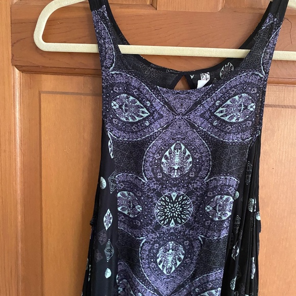 Free People Flowy Boho Mini Dress - Picture 5 of 6